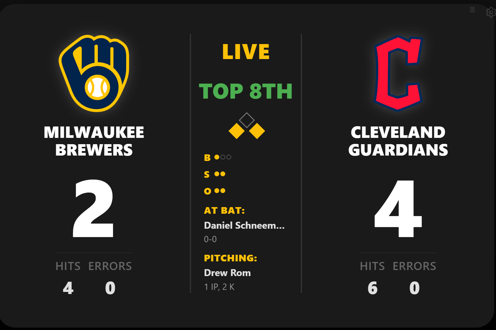 TickrDash Scoreboard Application